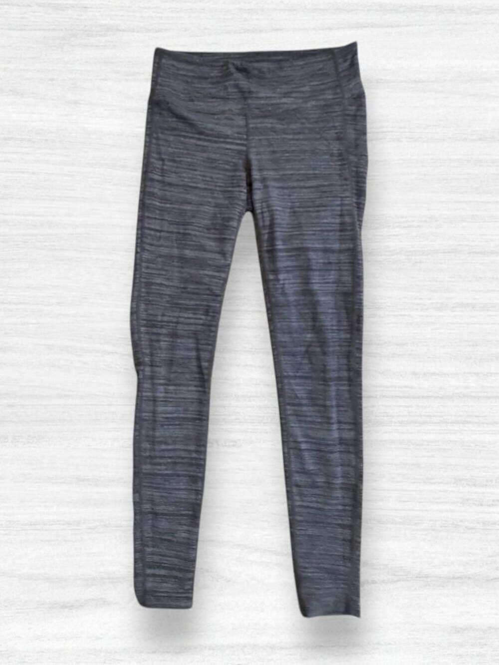 Athleta Gray Space Dye Leggings Small High Rise Athletic Yoga Gym Activewear S